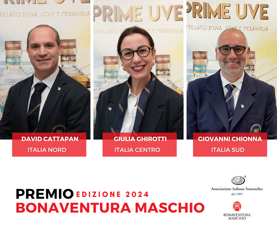 Giovanni Chionna,, Giulia Ghirotti e David Cattapan si sono aggiudicati il premio Bonaventura Maschio 2024