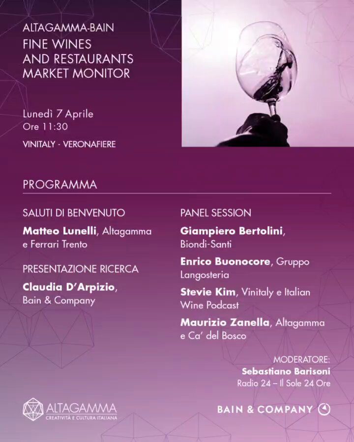 Locandine dell'evento Alta Gamma Vinitaly 2025