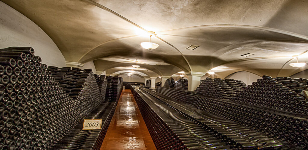 La cantina del patriarca del Trebbiano d'Abruzzo